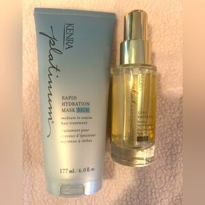 NEW Kenra Professional Rapid Hydration Mask & Luxe Shine Oil